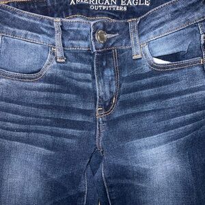 American Eagle Dark Blue Jeggings